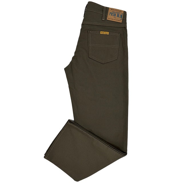 【美品】PRISON BLUES W32 L30 Prison Blues Heavy Duty Rinsed Basic Relaxed Fit Jeans